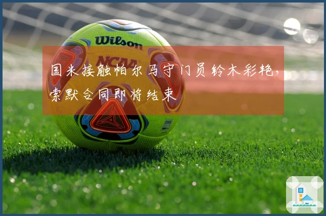国米接触帕尔马守门员铃木彩艳，索默合同即将结束